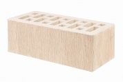 кирпич облицовочный полуторный, м-175,120x250x88, белый бархат